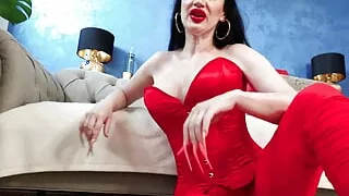 Goddess in Red Worship