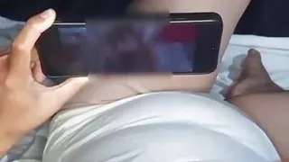 Colmek while watching