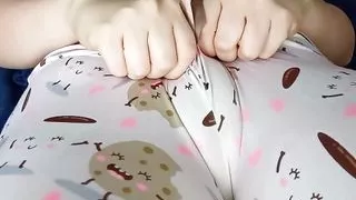 tightening pajamas and taking them off