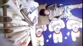 Look at the camera on the laptop to see what our boyfriend is doing. When we go to work 3