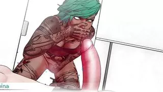 Devine Heel - (PT 05) - tattooed girl is having the cravings