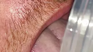 Cum swallowing and CIM play compilation 2 + bonus clip with The Grip 144 plug(11.7cm thick)