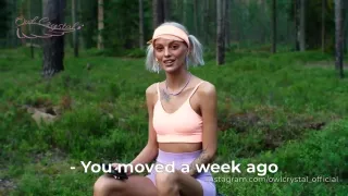 Sucked Neighbor In The Woods After Jogging - Owl Crystal