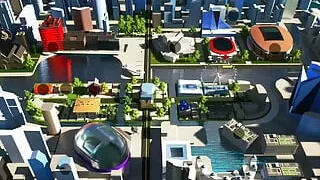 Milfy City #14 - Turned vibrator on - Webcam is getting hectic