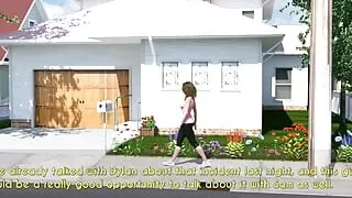 Wife and stepmother #3 The men saw me naked in the shower