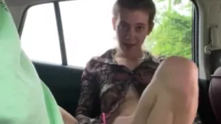 College Slut Girl Fucked In Car Sex