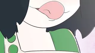 Froppy Tongue in Uraraka