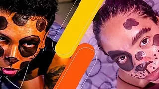 Pet Play Role Playing Sweet and Happy Puppies