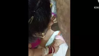 Desi Indian Real Chachi ko choda aur muh se lund chusi