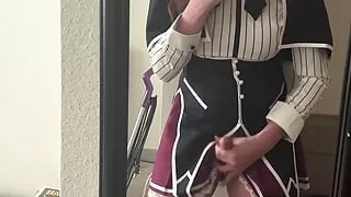 Shemale Cosplay Cumshot