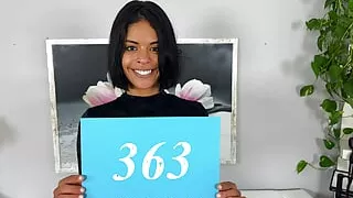 Sexy brazilian babe to really heat up our horny cameraman