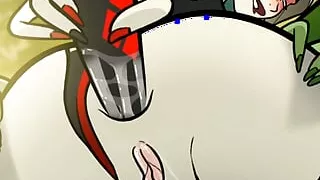 Illuxxxtrandy Intense Anal Sex Hot Tasty Big Ass Fucking a Huge Cock in Her Tight Anus Intense Pleasure Hardcore Sex