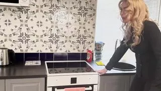 Stepmom Comes From Work Really Horny and Wants Some Young Cock