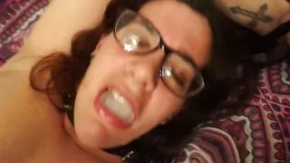 BDSM Nude Slut Gets Dominated with Ice Play & One Very Cold Dildo