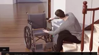 Home Prisoner: the Wife Is Super Sexy and the Husband Is in Wheelchair, Is She Going to Stay Faithful to Him - Episode 2