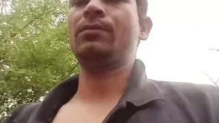 Fucking herself in jungle