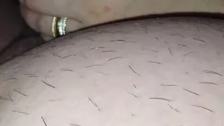 Step son let step mom hand touch his dick in bed