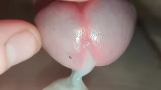 Compilation of me edging multiple cumshots closeup and 2160p from my uncut white cock