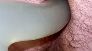 Anal Steve taking bigger and bigger dildos until his ass can't take any more