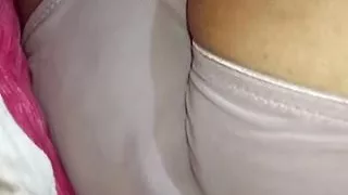 Indian hot Desi girl pissing in a glass for her slave to drink..