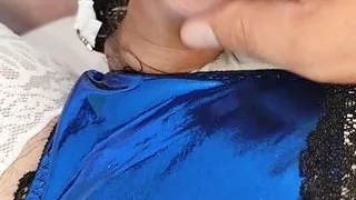 Step Daughter lingerie cumming