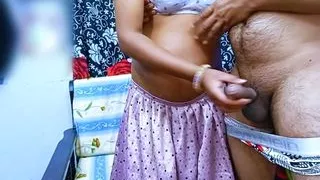 Hot desi cute bhabhi gets naughty with her devar for rough and hard anal sex hot pregnant bhabhi want massage  her back