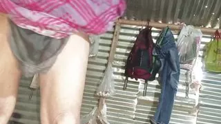 I went to the village sister in laws house and fucked her a lot in a romantic mood