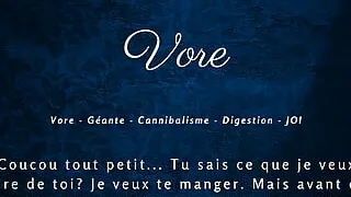 French Audio Porn   JOI before I eat you and digest you
