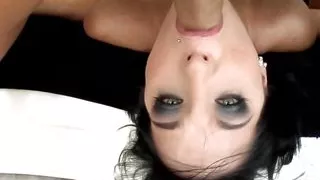 EURO Baby Bitch, hardcore Sandra Black, Mugur and Giotto Double Penetration, Anal Swallow T1