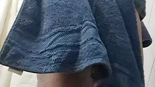 stepmother after having sex take a nice shower