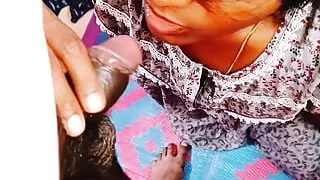 Threesom Indian village maid sisters fucking house owner, Telugu Dirty Talks.