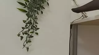 Solo doll with long hair,Odetta passionately masturbates,in VR