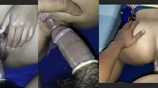 latest Indonesian bokep cheating with a beautiful maid with a narrow pussy