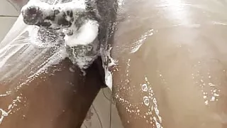 Indian Big Thick Dick  becomes horny watching hot girlfriend in video call