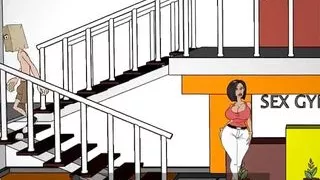 Fuckerman Sex Gym Gameplay by LoveSkySan69