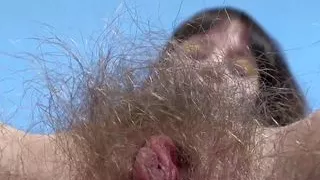 Cute Petite Hairy Girls Anal Toy