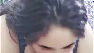 Big Boobs Indian MILF Wife Sucking Dick of Her Husband