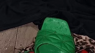 Let me know if my rainbow toes getting some hot pee turns you on