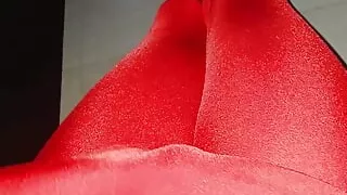 Having fun at home with my Superboy zentai costume