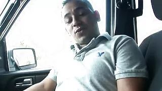 Busty cum whore drenched all over in bukkake