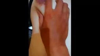 Big tits girl get fuck hard