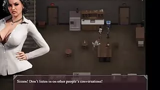 Lust Epidemic - I Fuck His Mom While He's at the Door - Part 17