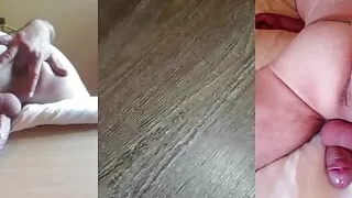 Cumming Inside Condom Filling Up Huge Cum inside Condom