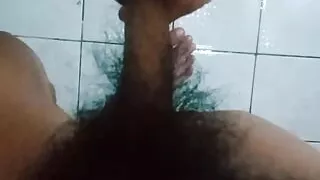 the Asian man pulled his penis