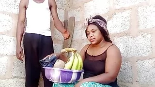 Beautiful Plantain Seller..