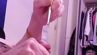 playing with my cock