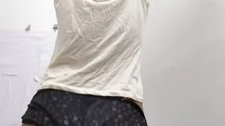 Hot cute girl squinting ???? fingering and playing with her pussy