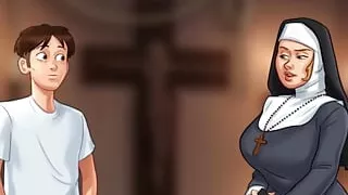 Summertime Saga Part 163 - Threesome MILF by Misskitty2k