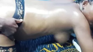 Creamy Sexy Ebony Pussy Got Fuck by Her Boyfriend