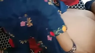 Hot Indian Desi Wife Fucked In Blue Suit Salwar